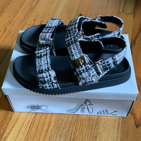 Target A New Day Tweed Jonie Sandals - Picture 9 of 9